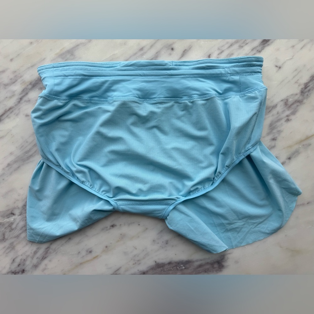 NWOT lululemon HR find your pace shorts sz 8 in blue chill (RARE/DISCONTINUED) - Picture 12 of 13
